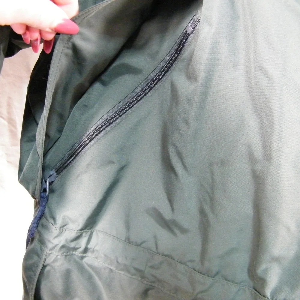 Columbia Sportswear Insulated Parka‎ Jacket Mens XXL Green Blue Colorblock Vtg